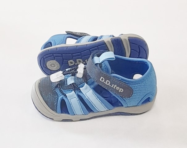 6410 D.D.STEP modré sandále