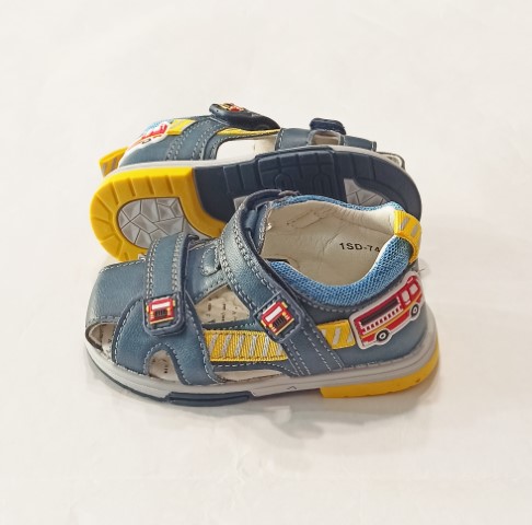6236 BADOXX žlto modré sandále