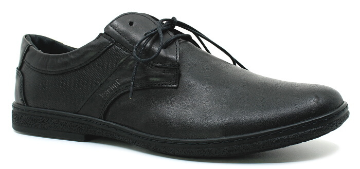 5238 KACPER čierna spoločenská obuv