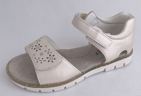 1659 BESSKY perleťové sandále